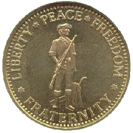 Obverse - Olin Brass Minuteman Pattern