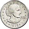 Susan B. Anthony Dollar Obverse